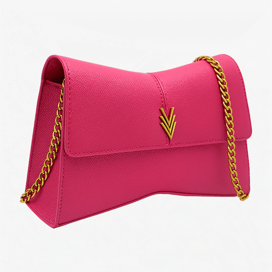 Hot Pink Clara Bow Side