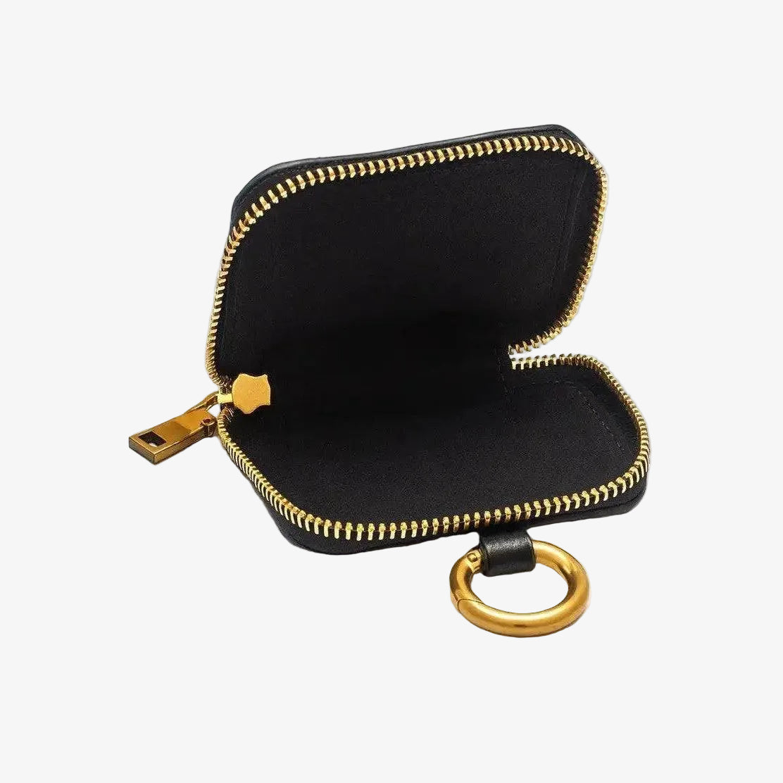 Brooke Medium Size Real Cowhide Leather Earphone Case with Adjustable Strap - VAGOSHOPS