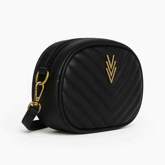 Crossbody Textured Cross Body Purse with Chevron Pattern - VAGOSHOPS
