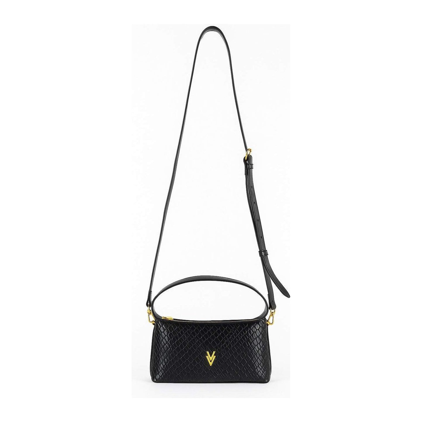 Crossbody Woven Purse Vegan Leather Purse Textured Purse - VAGOSHOPS