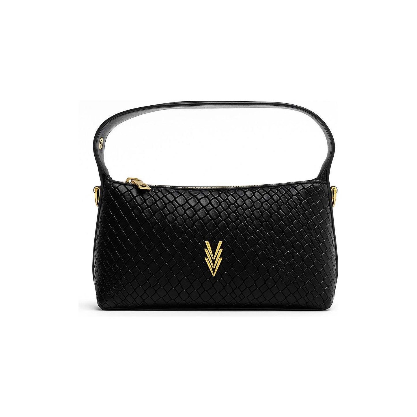 Crossbody Woven Purse Vegan Leather Purse Textured Purse - VAGOSHOPS