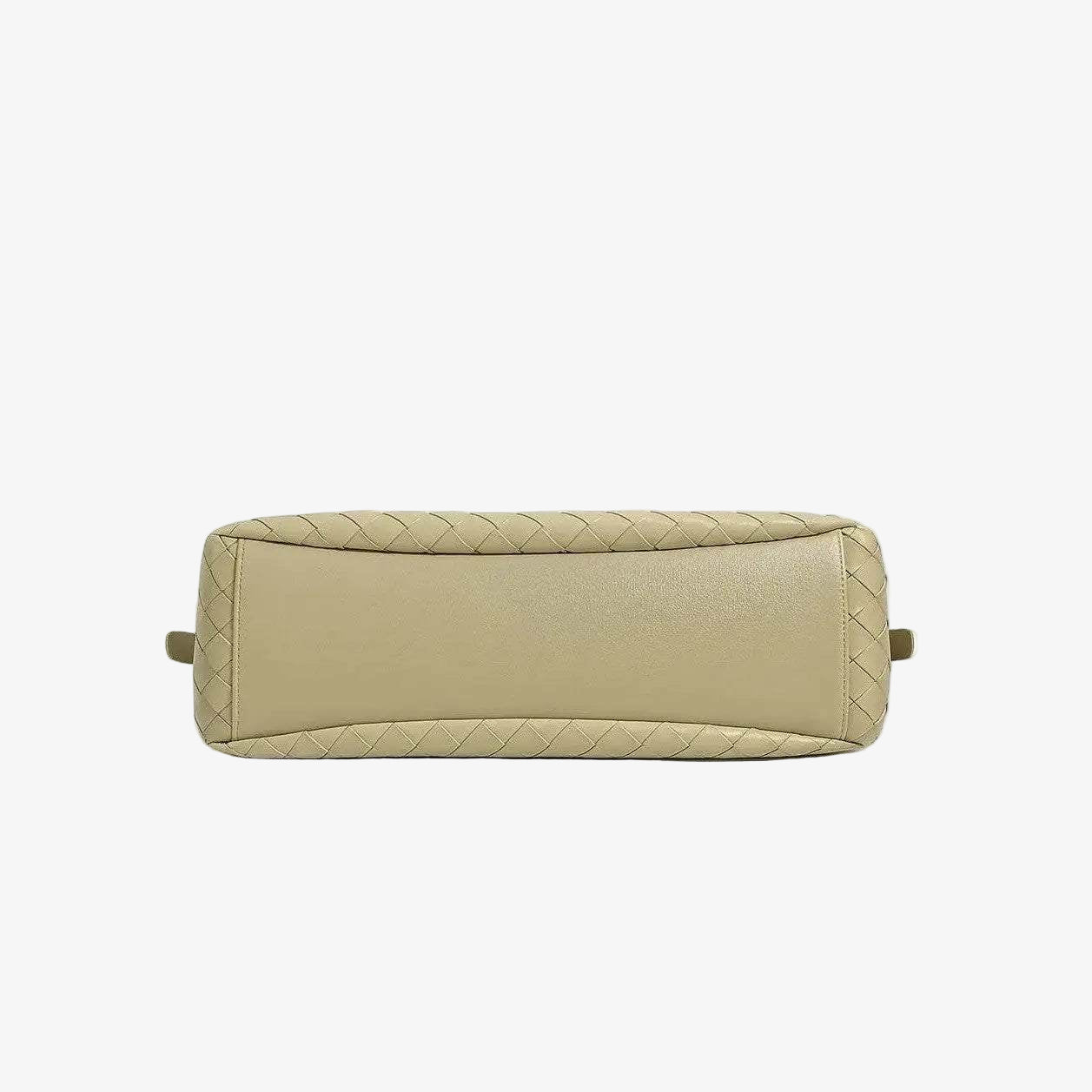 Leather Woven Purse with Adjustable Strap and Woven Pattern - VAGOSHOPS