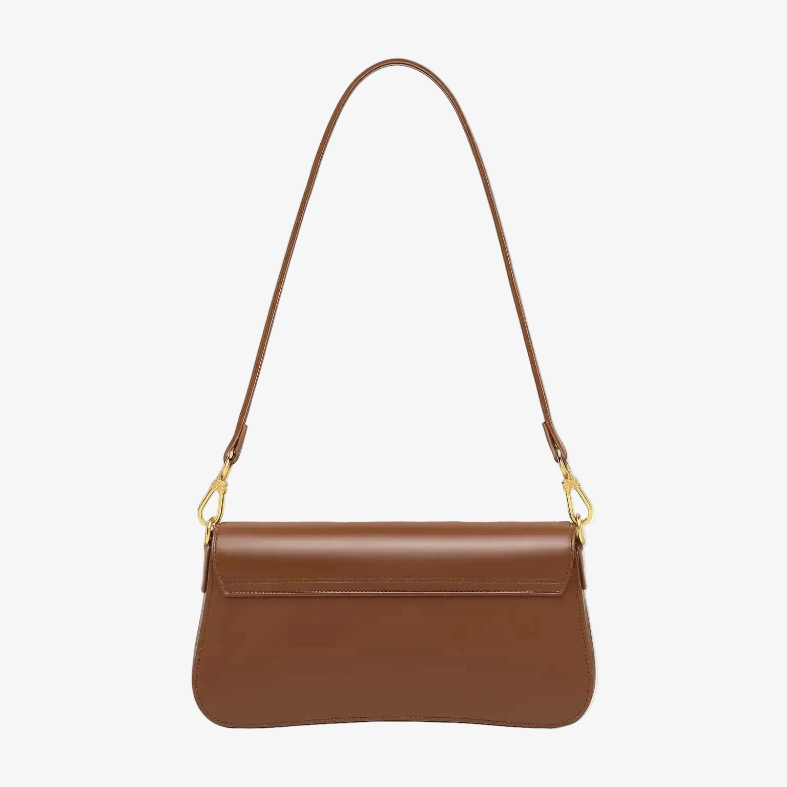Lena Shoulder Bag Rich Brown Leather