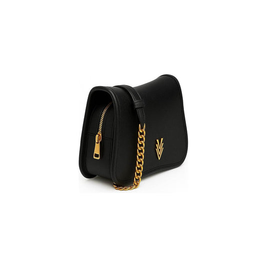 Libby Crossbody Bag with Gold Logo and Adjustable Strap - VAGOSHOPS