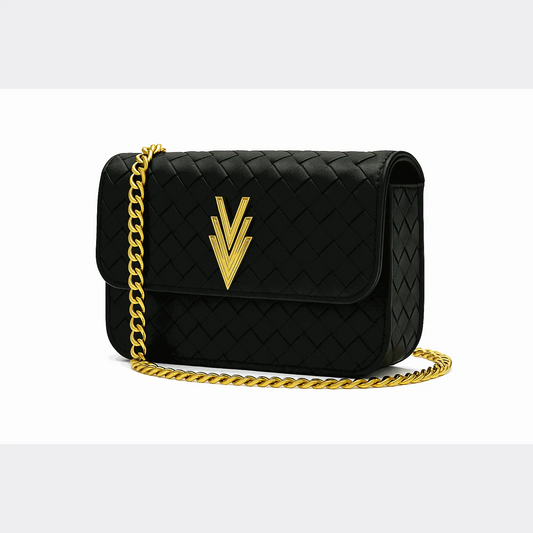 Mia Tiny Purse with Gold Chain