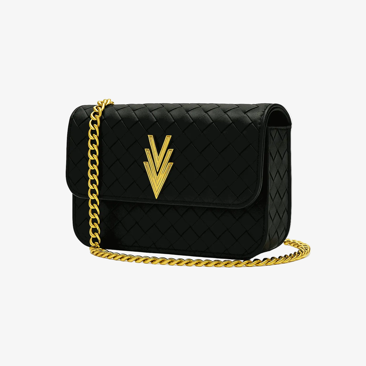 Mia Tiny Purse with Gold Chain