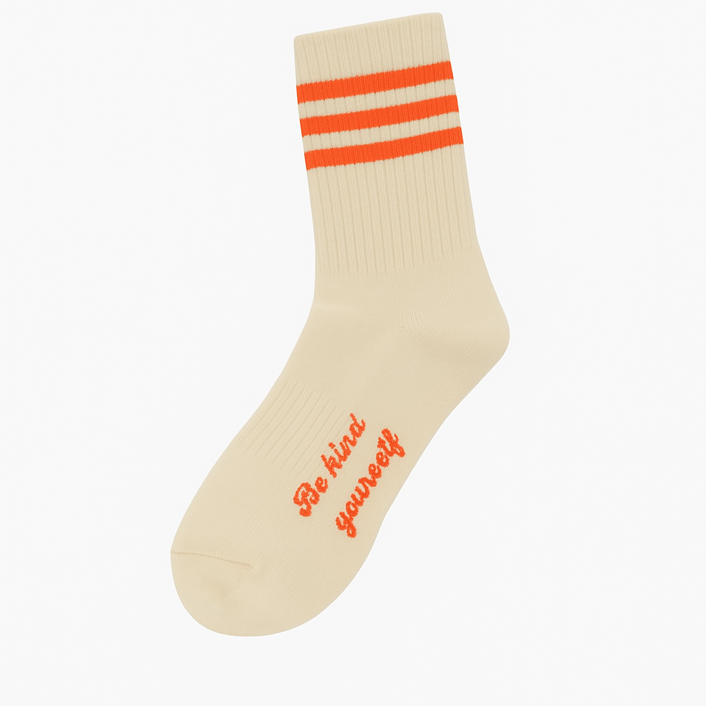 Pack of 4 Socks with Retro Timeless Stripes 100 Cotton - VAGOSHOPS