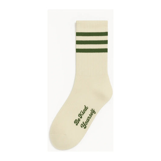 Pack of 4 Socks with Retro Timeless Stripes 100 Cotton - VAGOSHOPS
