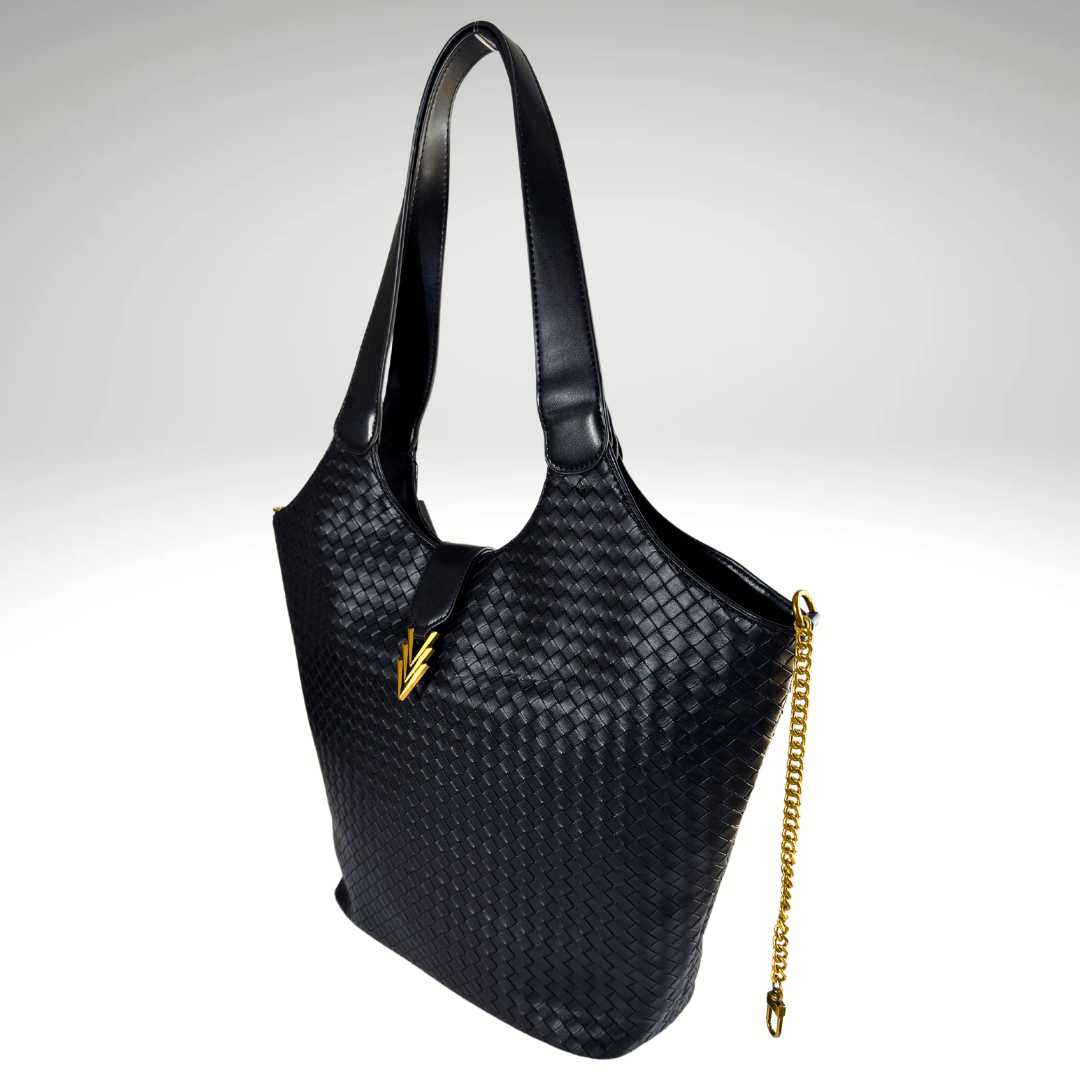Sofi Large Woven Tote - VAGOSHOPS