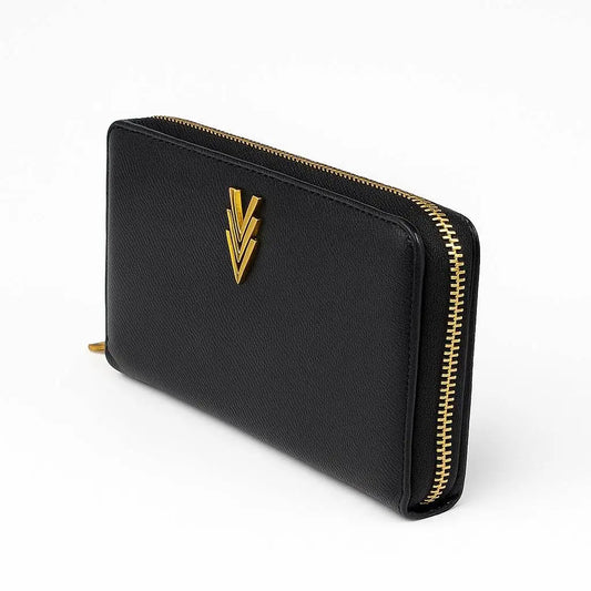 Vegan Wallet with All Around Zipper, stylish and secure. - VAGOSHOPS