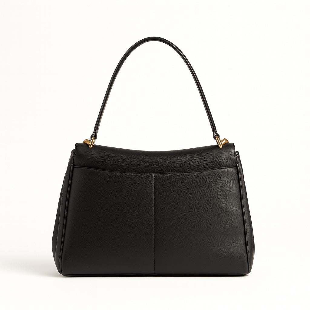 Faye Leather Purse Leather Large Capacity Dual Strap Bag