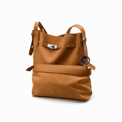 Asli bucket Purse 100% leather with Inside Pouch and Iconic Charm - VAGOSHOPS