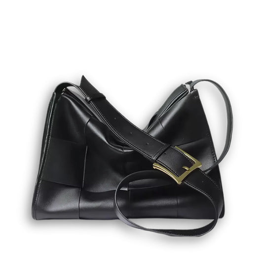 Bree Woven Leather Purse - VAGOSHOPS