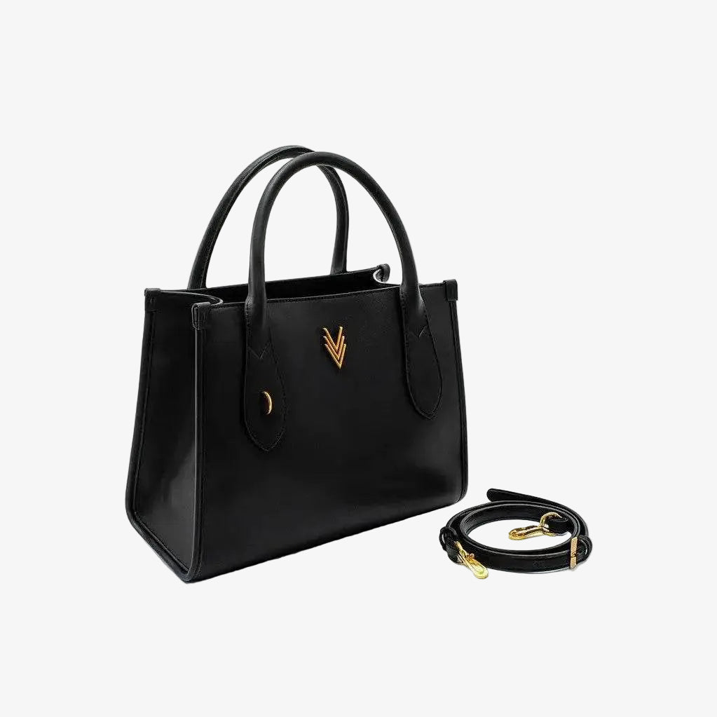 Brooke Medium Size Real Cowhide Leather Earphone Case with Adjustable Strap - VAGOSHOPS