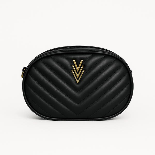 Crossbody Textured Cross Body Purse with Chevron Pattern - VAGOSHOPS