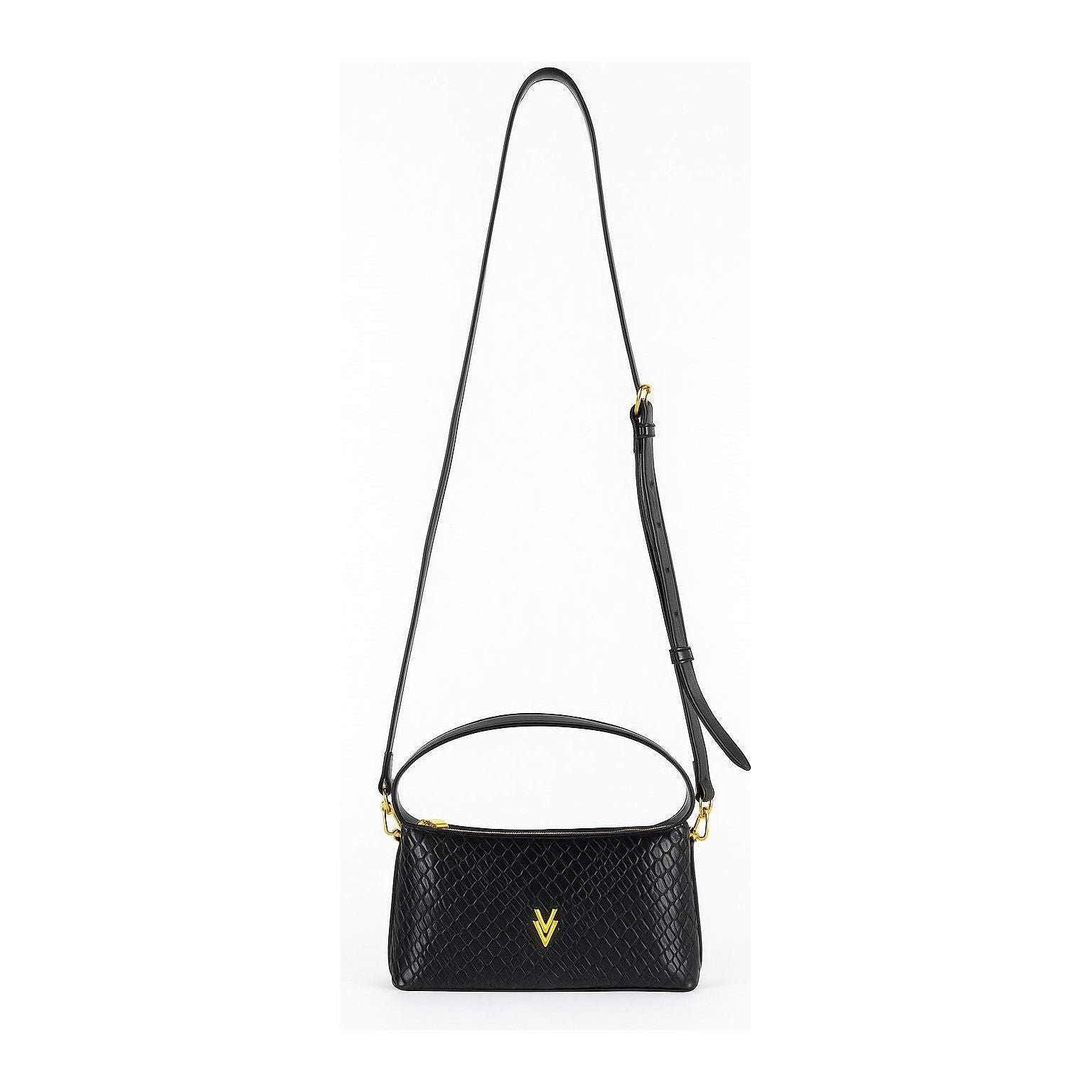 Crossbody Woven Purse Vegan Leather Purse Textured Purse - VAGOSHOPS