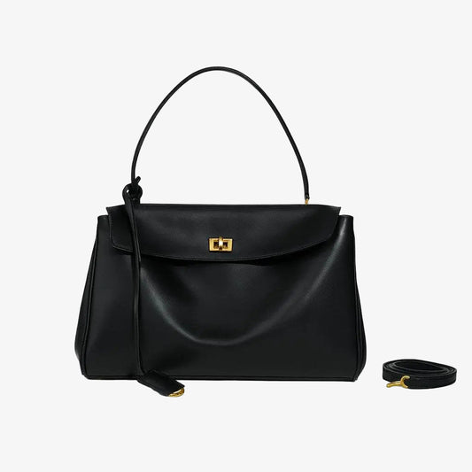 Faye Leather Purse Leather Large Capacity Dual Strap Bag - VAGOSHOPS