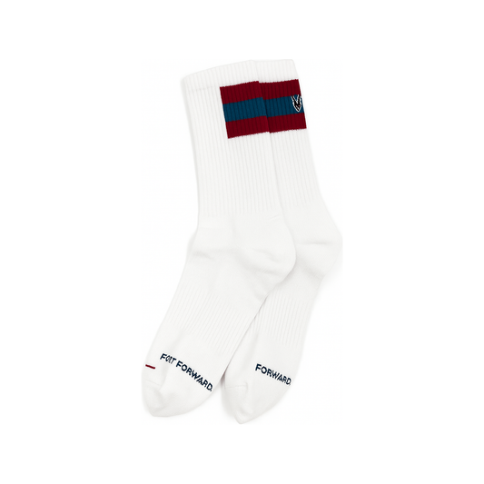 Half Stripe Athletic Sock - VAGOSHOPS