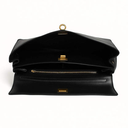 Faye Leather Purse Leather Large Capacity Dual Strap Bag