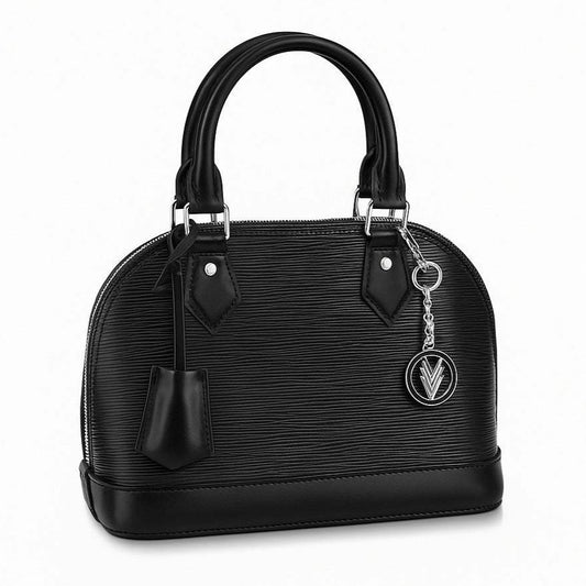 Leather Half Dome Purse - VAGOSHOPS