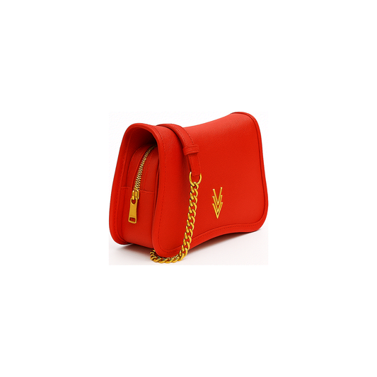 Libby Crossbody Bag with Adjustable Strap and Iconic Logo - VAGOSHOPS