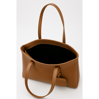Inside View Marilynn Tote with Adjustable Strap and Headphone Case with Logo 