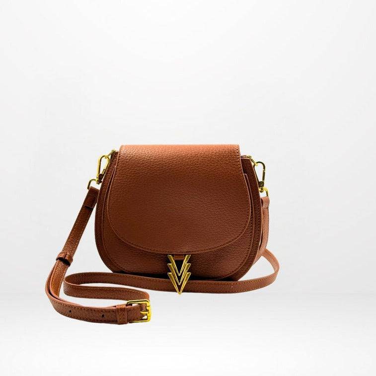 Sam Crossbody Purse Brown - VAGOSHOPS