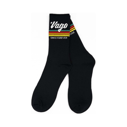 Stripe Socks with built in Compression Arch Support with Logo - VAGOSHOPS