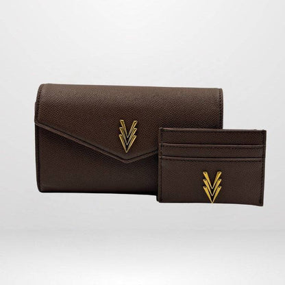 Tami Bi - Fold Wallet Brown - VAGOSHOPS