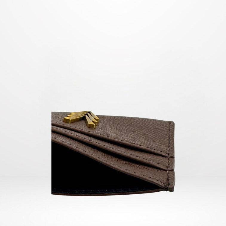 Tami2 Card Wallet Brown - VAGOSHOPS