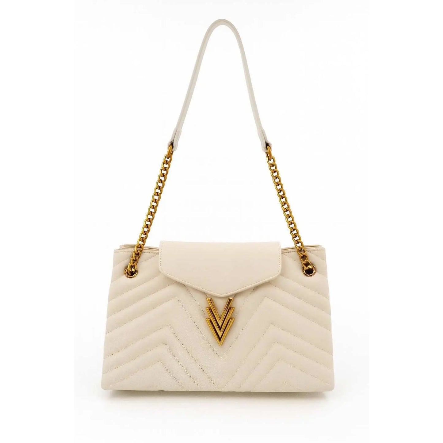 Tilly Medium Quilted Purse Black made from Vegan Leather - VAGOSHOPS