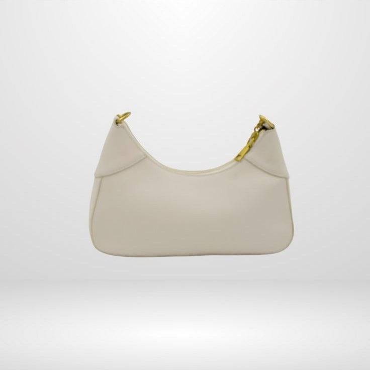 Val Hobo Chain Purse Off White - VAGOSHOPS