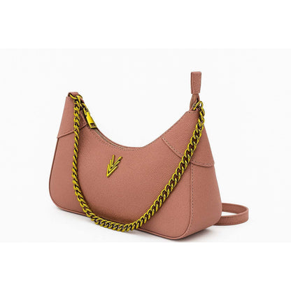 Val Hobo Chain Purse with Gold Chain and Adjustable Strap - VAGOSHOPS